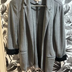 Skies Are Blue L  Gray Women's Blazer